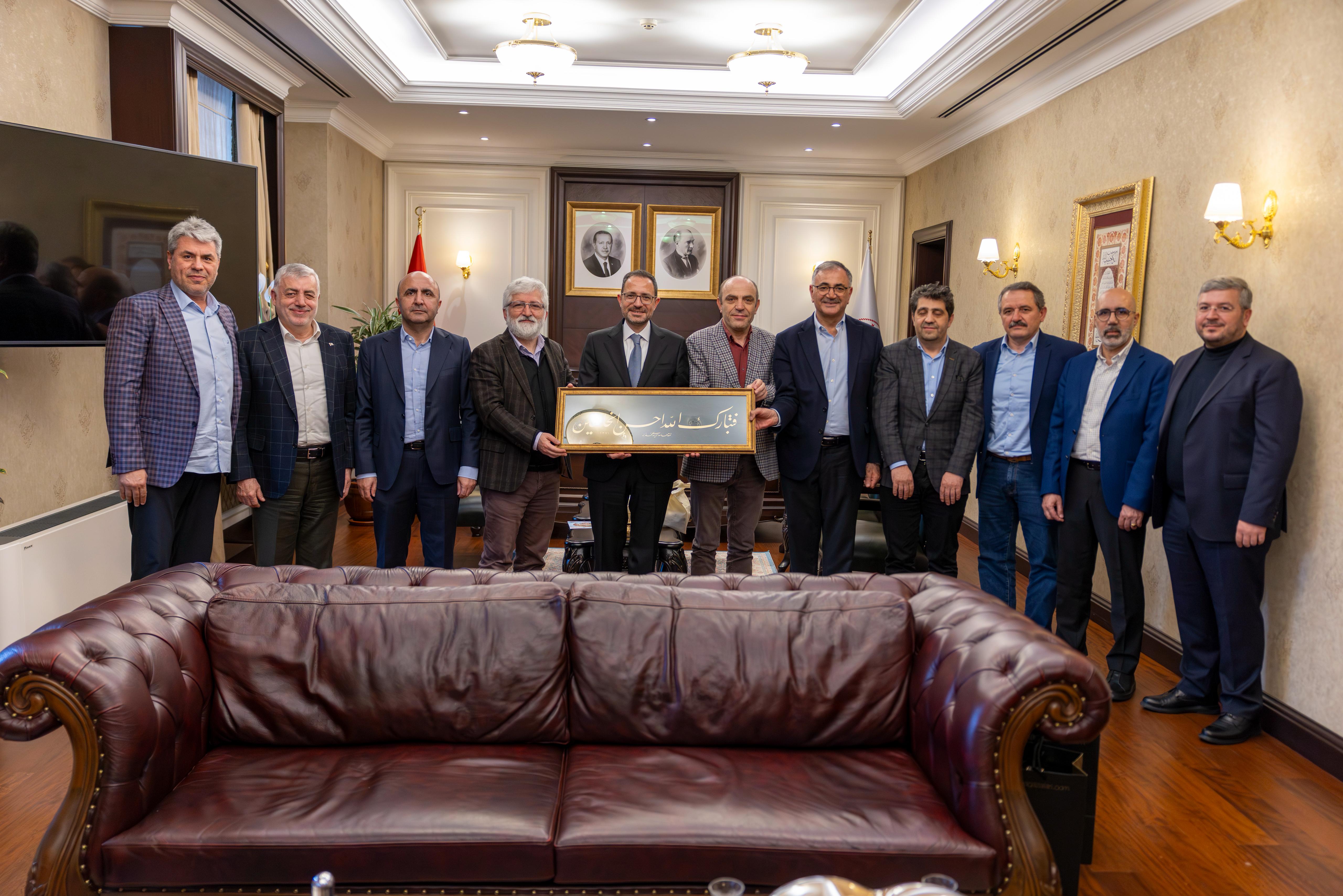 Mavera Vakfı’ndan Adalet Bakan Yardımcısı Sedat Ayyıldız’a Ziyaret