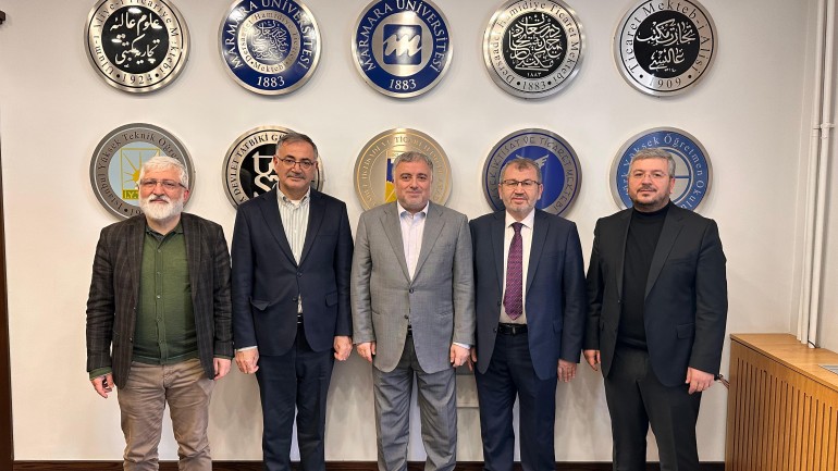 Mavera Vakfı’ndan Marmara Üniversitesi Rektörü Prof. Dr. Mehmet Emin Okur’a Ziyaret