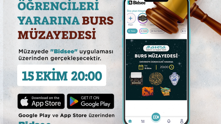 Öğrenci Burslarına Destek İçin Müzayede Düzenlendi