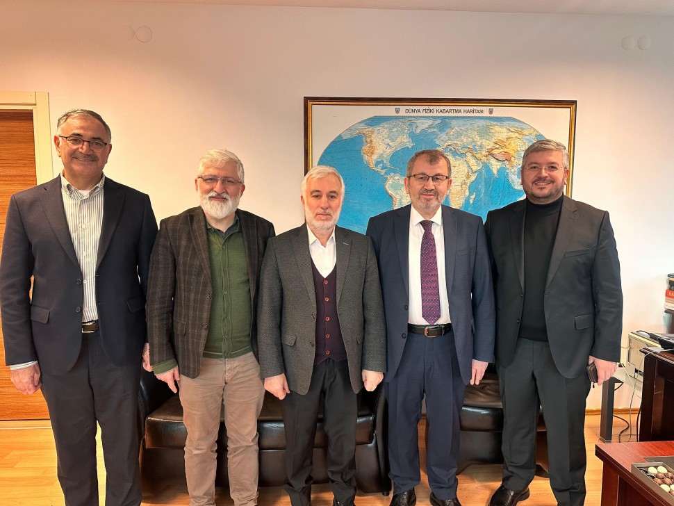 Mavera Vakfı’ndan Orta Doğu ve İslam Ülkeleri Araştırmaları Enstitüsü’ne Ziyaret